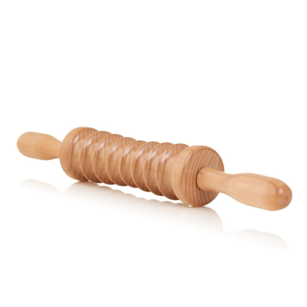 Sanduhr – Holzelement Maderotherapie Körper