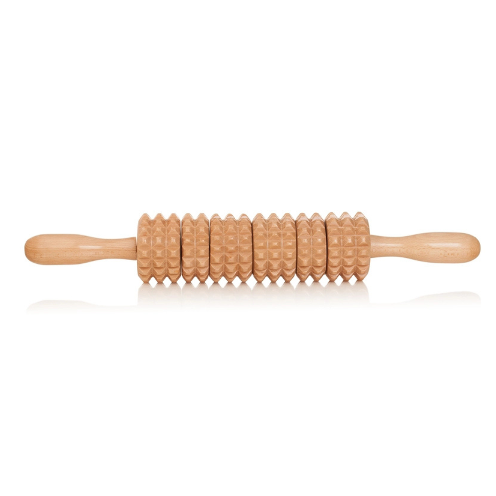 Rollholz 3–6 – Holz-Madero-Werkzeug gegen Cellulite