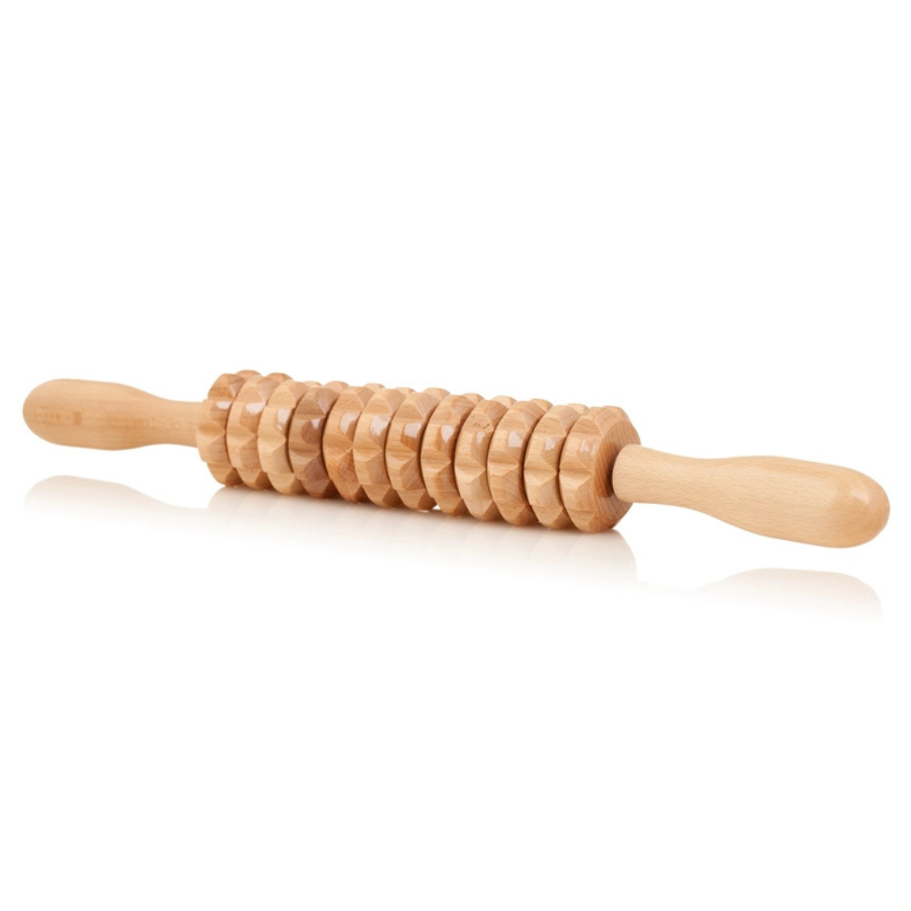 Holzroller für Maderotherapie 2-5 - Professionelles Massagegerät gegen Cellulite